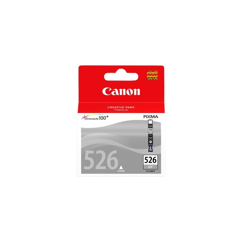526 - Cart. Encre Marque Canon CLI-526GY, 4544B001 - Gris