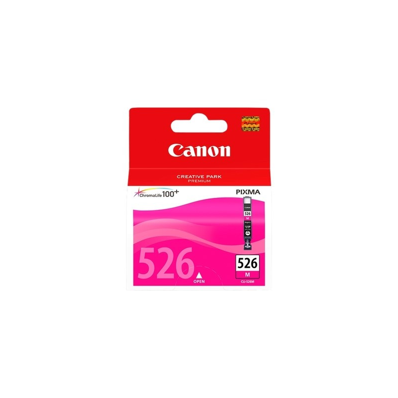 526 - Cart. Encre Marque Canon CLI-526M, 4542B001 - Magenta