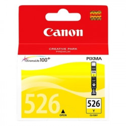 526 - Cart. Encre Marque Canon CLI-526Y, 4543B001 - Jaune