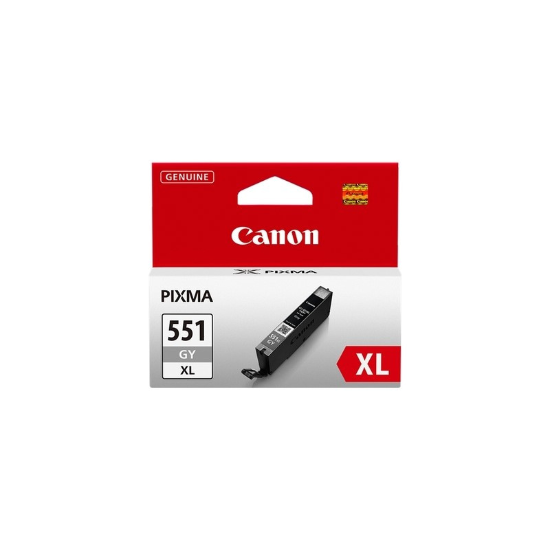 551XL - Cart. Encre Marque Canon CLI551GYXL, 6447B001 - Gris