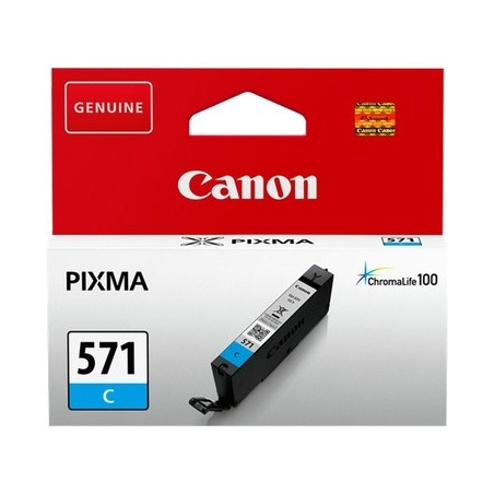 571 - Cart. Encre Marque Canon 0386C001 - Cyan