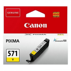 571 - Cart. Encre Marque Canon 0388C001 - Jaune
