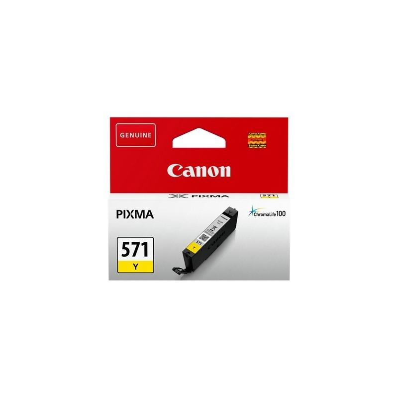 571 - Cart. Encre Marque Canon 0388C001 - Jaune