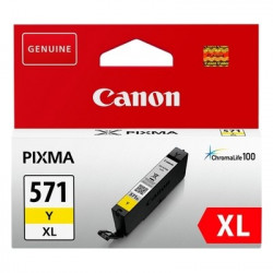 571XL - Cart. Encre Marque Canon 0334C001 - Jaune