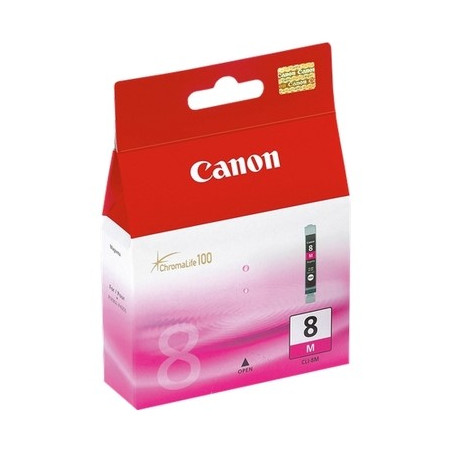 8 - Cart. Encre Marque Canon CLI8M, 0622B001 - Magenta