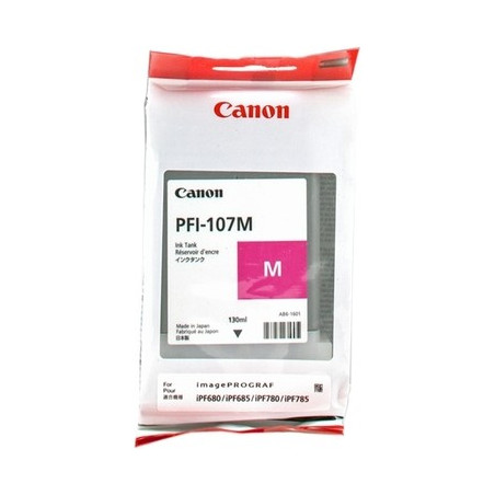 PFI-107M - Cart. Encre Marque Canon 6707B001 - Magenta