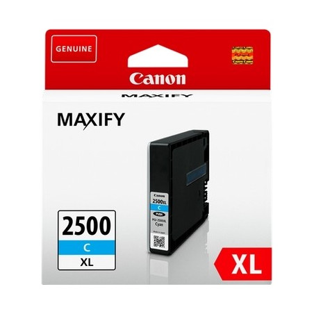 2500XL - Cart. Encre Marque Canon PGI-2500, 9265B001 - Cyan