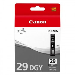 29 - Cart. Encre Marque Canon 4870B001 - Gris