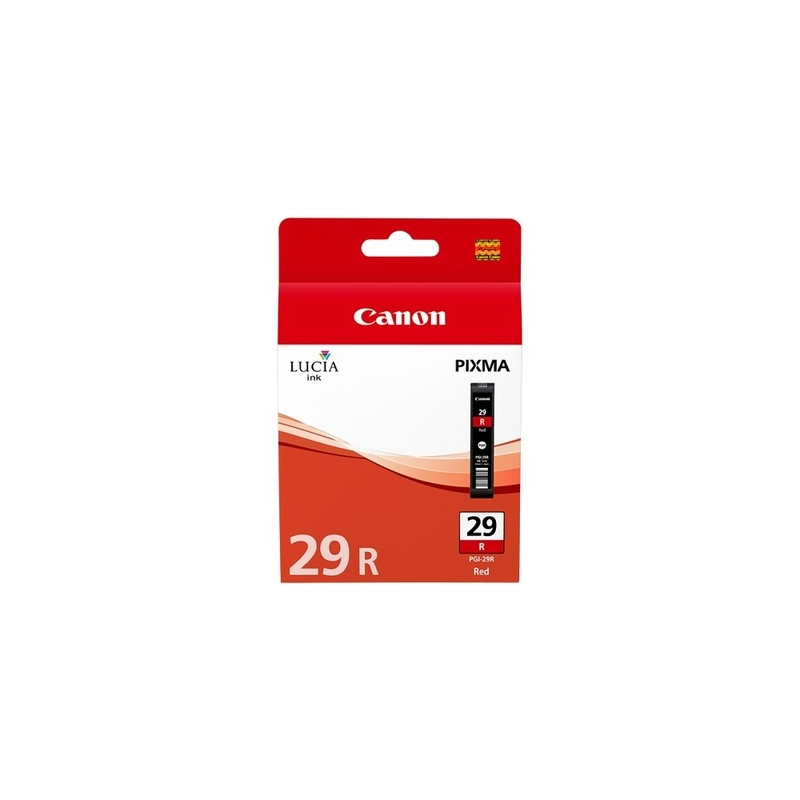 29 - Cart. Encre Marque Canon 4878B001 - Rouge