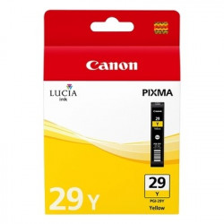29 - Cart. Encre Marque Canon 4875B001 - Jaune