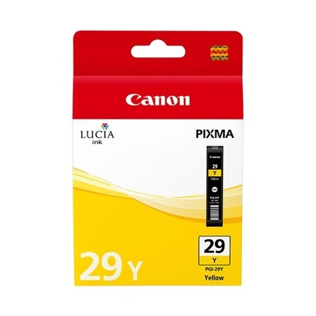 29 - Cart. Encre Marque Canon 4875B001 - Jaune