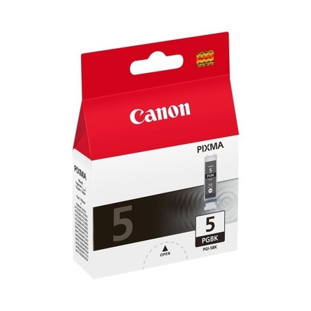 5 - Cart. Encre Marque Canon PGI5BK, 0628B001 - noir