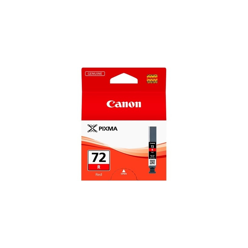 72 - Cart. Encre Marque Canon 6410B001 - Rouge