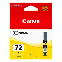 72 - Cart. Encre Marque Canon 6406B001 - Jaune