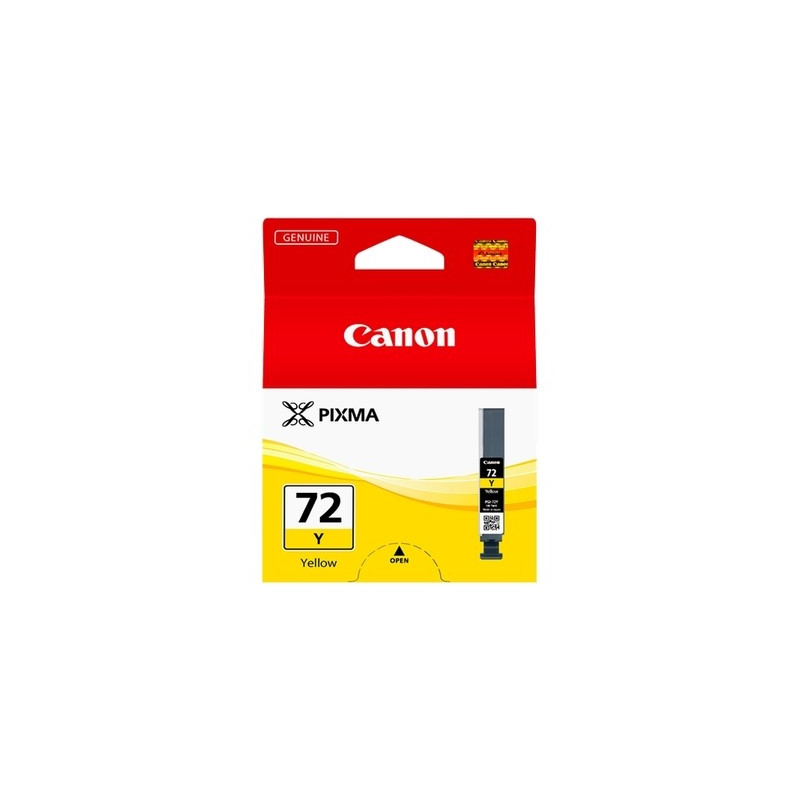 72 - Cart. Encre Marque Canon 6406B001 - Jaune