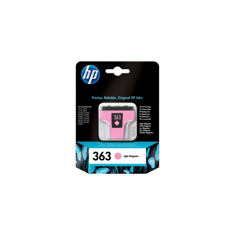 363 - Cart. Encre Marque Hp C8775EE - Light magenta