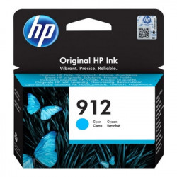 912 - Cart. Encre Marque Hp 3YL77AE - Cyan