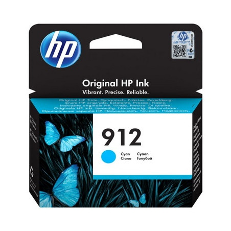 912 - Cart. Encre Marque Hp 3YL77AE - Cyan