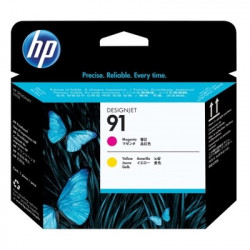 91 TI - Tête Impression marque Hp C9461A - magenta / jaune