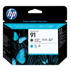 91 TI - Tête Impression marque Hp C9460A - noir / cyan