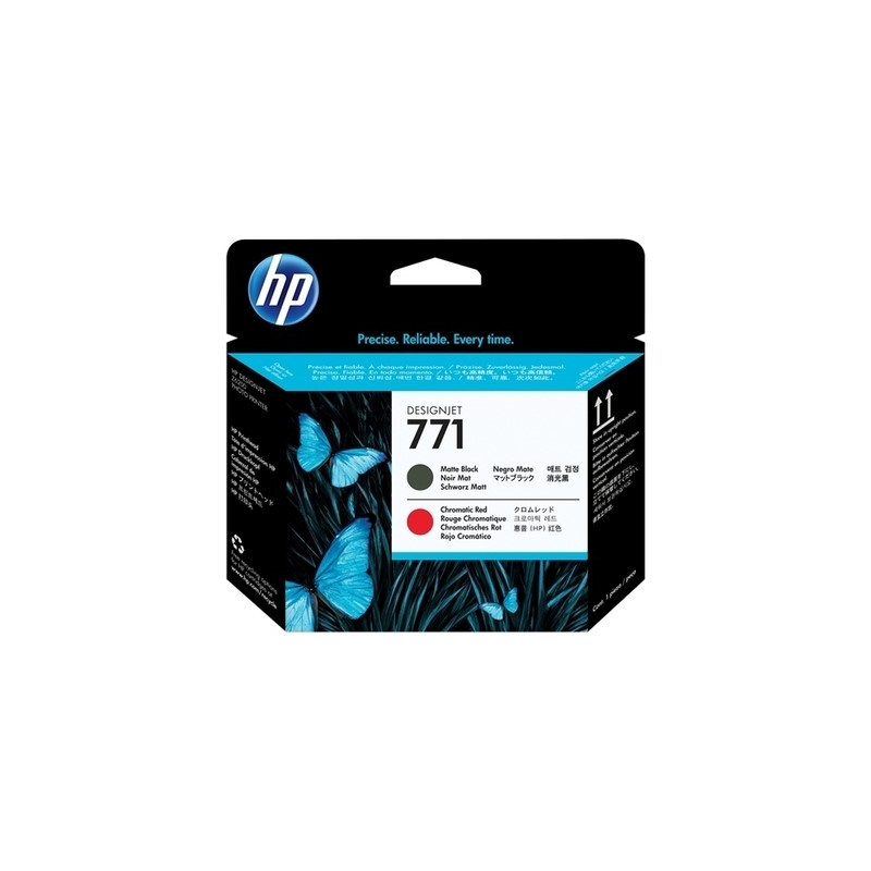 771 TI - Tête Impression marque Hp CE017A - noir / rouge