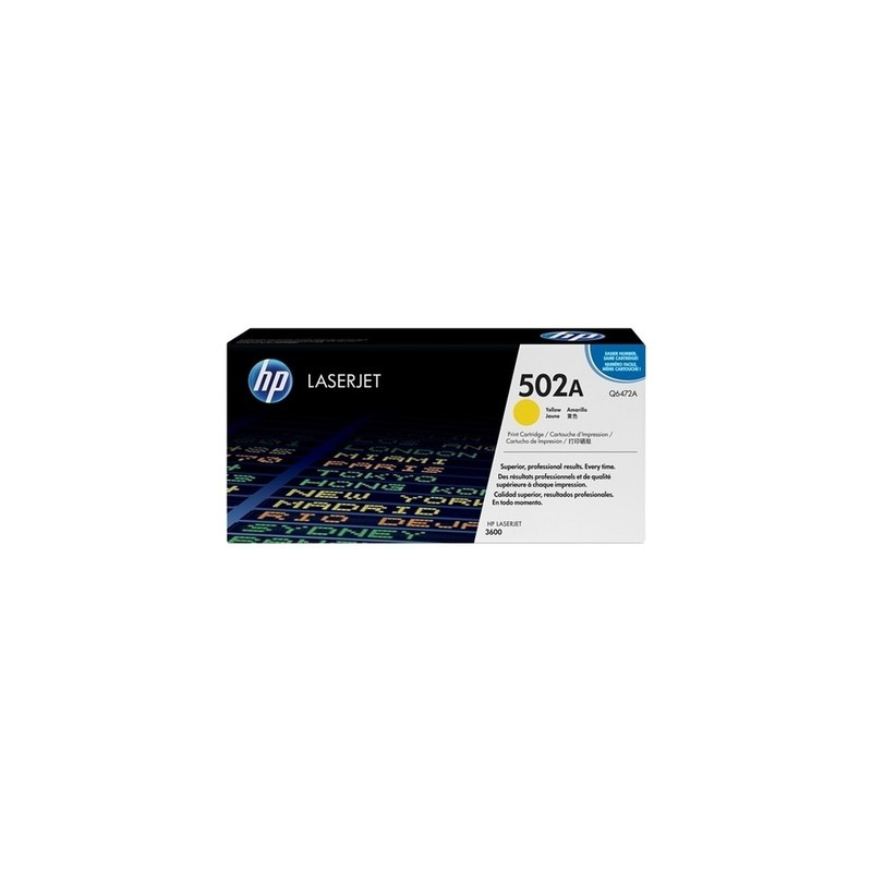 502A - Toner Marque Hp Q6472A - jaune