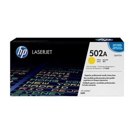 502A - Toner Marque Hp Q6472A - jaune