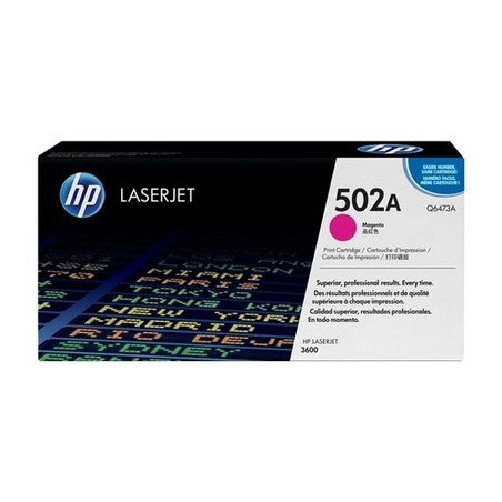 502A - Toner Marque Hp Q6473A - magenta