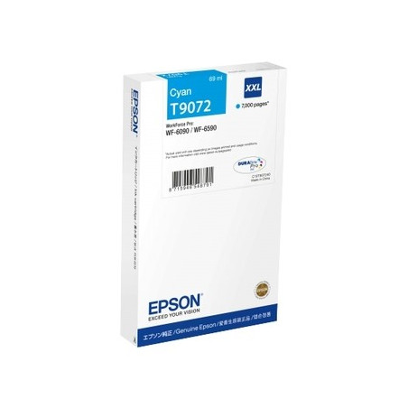 T9072 - Cart. Encre Marque Epson T907240 - Cyan