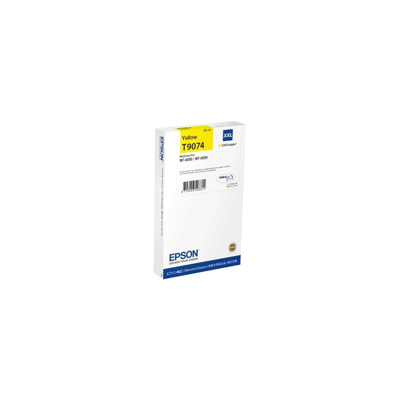 T9074 - Cart. Encre Marque Epson T907440 - Jaune