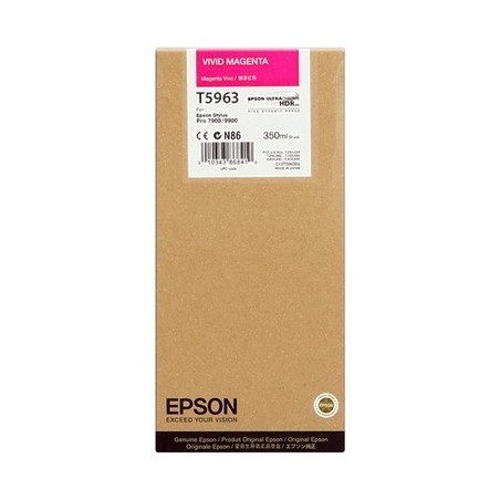 T5963 - Cart. Encre Marque Epson T596300 - Magenta