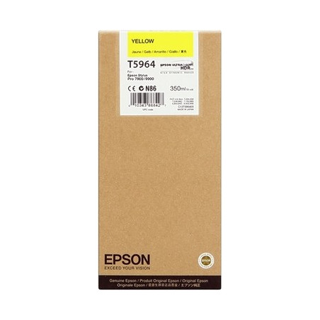 T5964 - Cart. Encre Marque Epson T596400 - Jaune