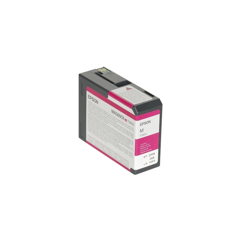 T5803 - Cart. Encre Marque Epson T580300 - Magenta