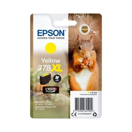 378XL - Cart. Encre Marque Epson T37944010 - Jaune