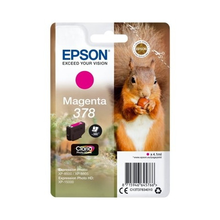 378 - Cart. Encre Marque Epson T37834010 - Magenta