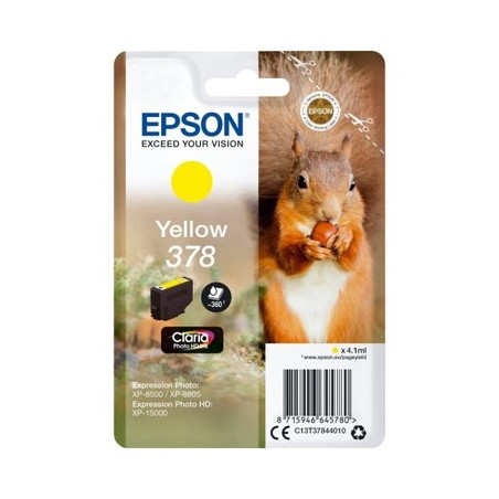 378 - Cart. Encre Marque Epson T37844010 - Jaune