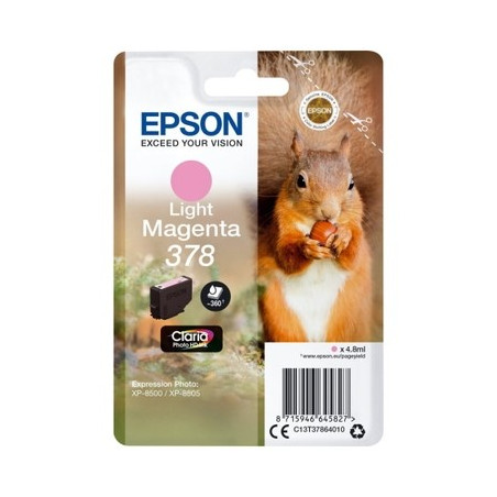 378 - Cart. Encre Marque Epson T37864010 - Light magenta