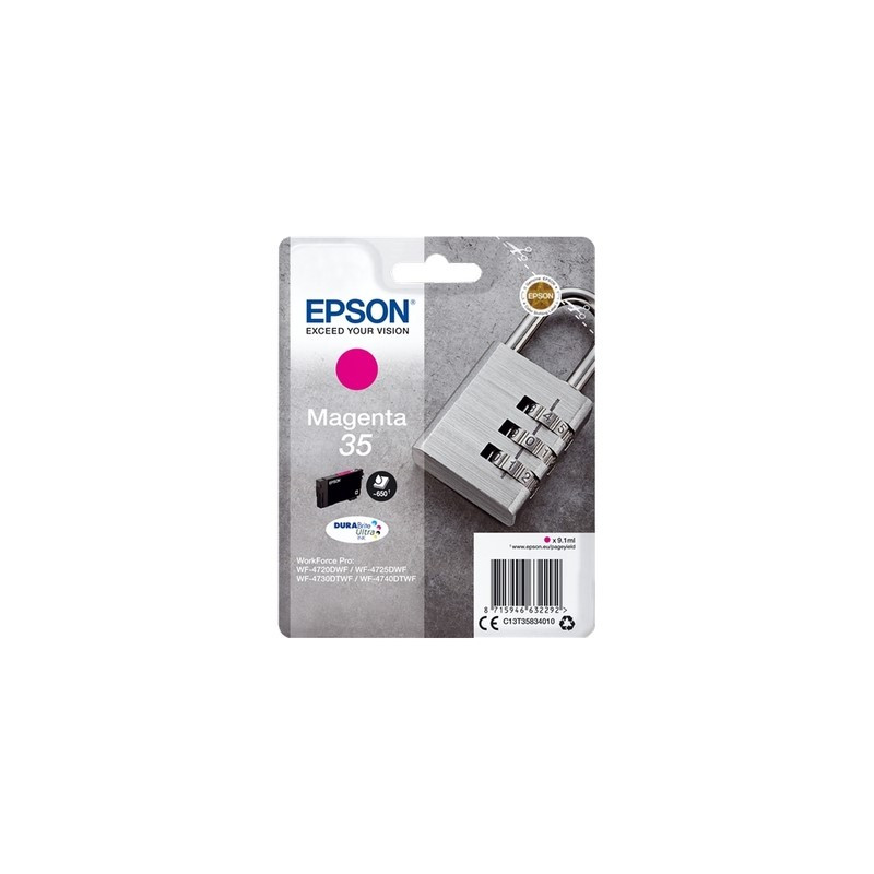 35 - Cart. Encre Marque Epson T35834010 - Magenta