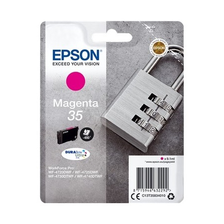 35 - Cart. Encre Marque Epson T35834010 - Magenta