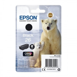 26 - Cart. Encre Marque Epson T260140 - noir