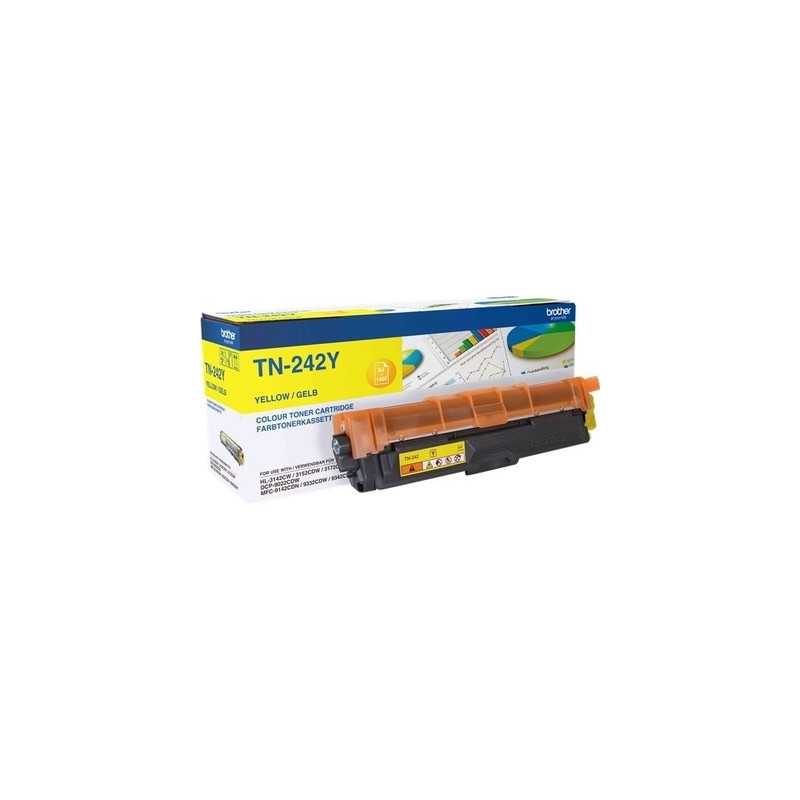 TN-242Y - Toner Marque Brother TN-242Y - Jaune