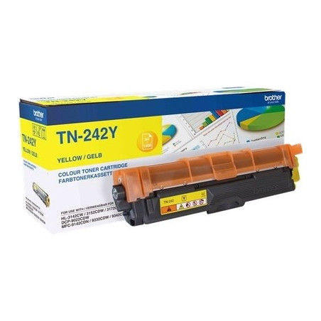 TN-242Y - Toner Marque Brother TN-242Y - Jaune