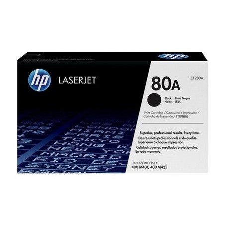 HP 80A - Toner original HP CF280A - Noir