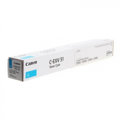C-EXV51 - Toner Marque Canon CEXV51, 0482C002 - Cyan
