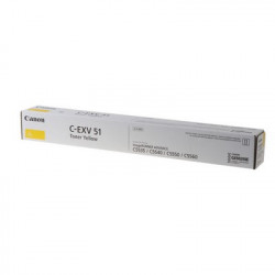 C-EXV51 - Toner Marque Canon CEXV51, 0484C002 - Jaune