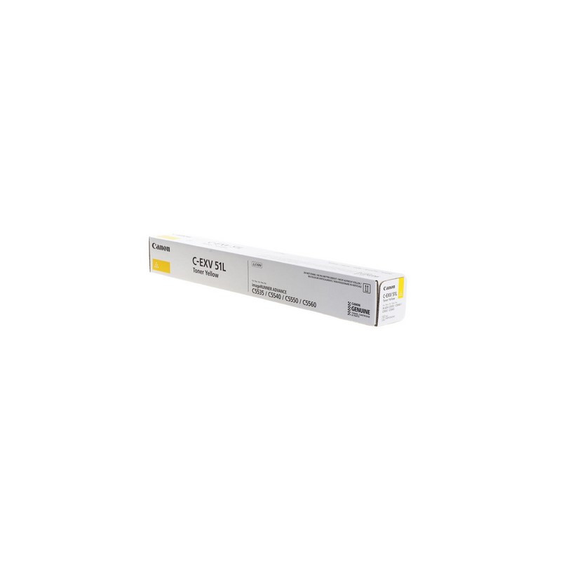 C-EXV51 - Toner Marque Canon CEXV51, 0487C002 - Jaune