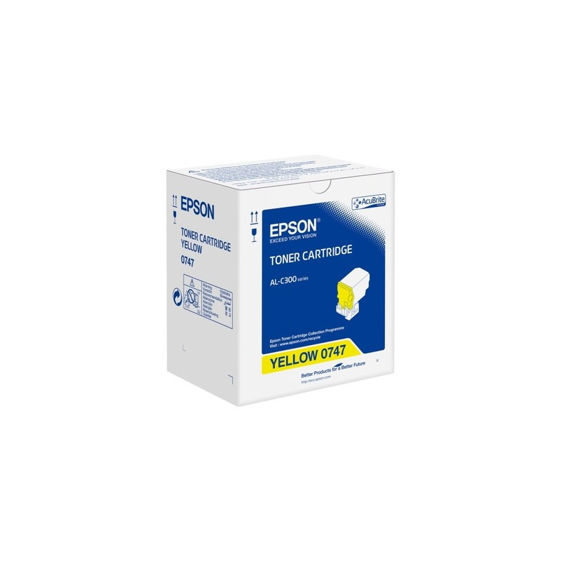 300 - Toner Marque Epson C13S050747 - Jaune
