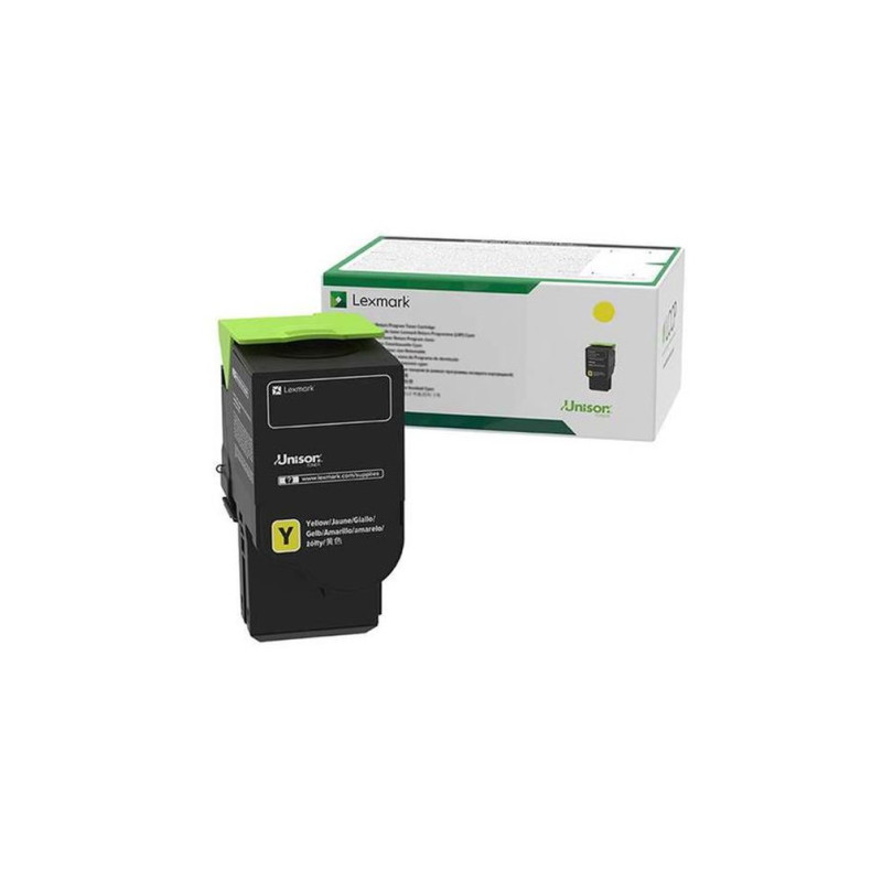 242X - Toner Marque Lexmark C242XY0 - Jaune