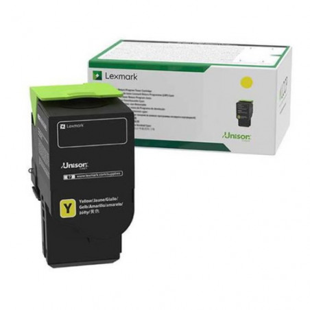 242X - Toner Marque Lexmark C242XY0 - Jaune