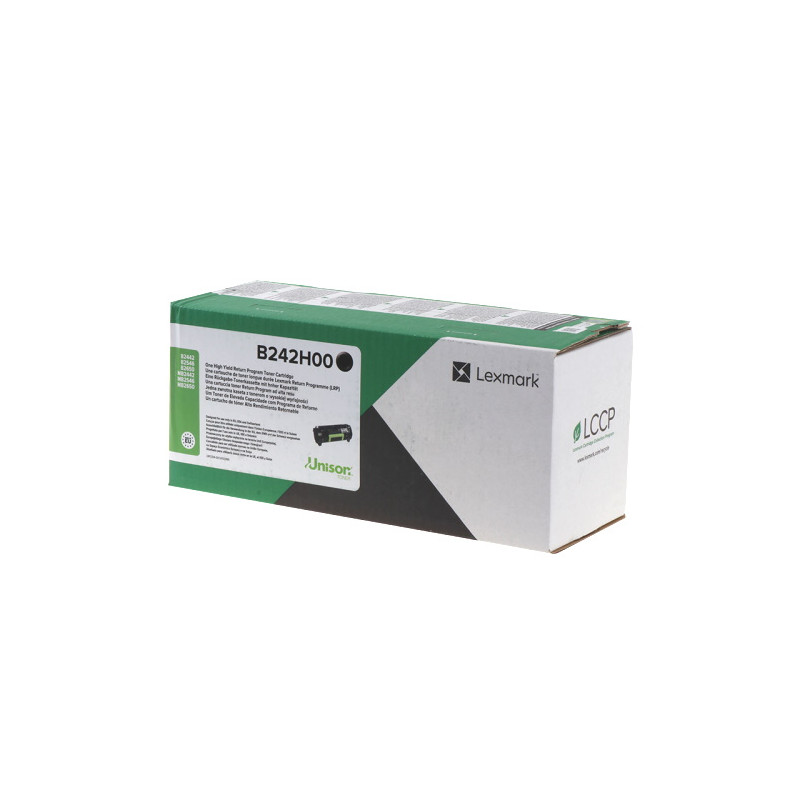 242H - Toner Marque Lexmark B242H00 - noir